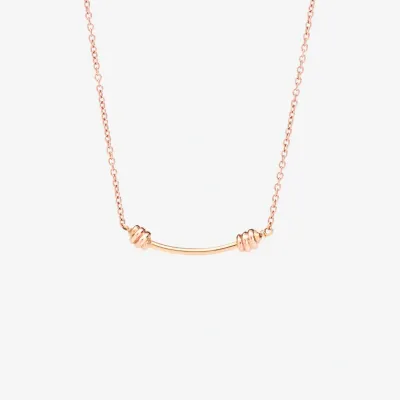 COLLANA DODO NODO ORO ROSA COLLANA DODO NODO ORO ROSA