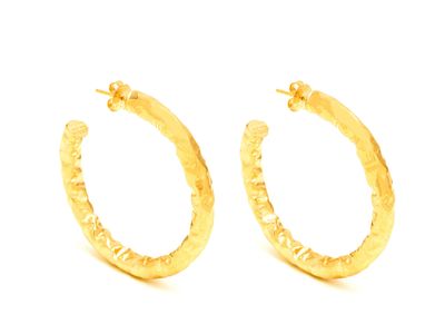 ORECCHINI STONE GRANDI IN ARGENTO DORATO GIOVANNI RASPINI ORECCHINI STONE GRANDI IN ARGENTO DORATO GIOVANNI RASPINI