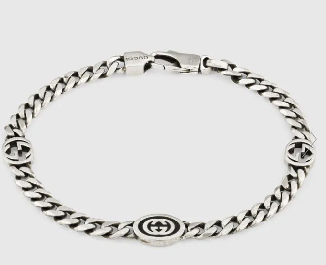 GUCCI - BRACCIALE INTERLOCKING GG