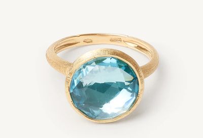 MARCO BICEGO - ANELLO CON TOPAZIO AZZURRO