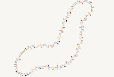 MARCO BICEGO - SAUTOIR CON GEMME MULTICOLORE MARCO BICEGO - SAUTOIR CON GEMME MULTICOLORE