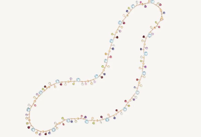 MARCO BICEGO - SAUTOIR CON GEMME MULTICOLORE