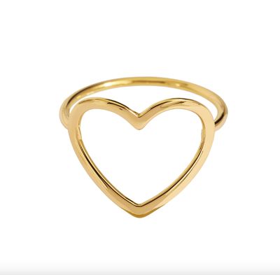 MARCO GERBELLA - ANELLO CON CUORE GRANDE A FILO MARCO GERBELLA - ANELLO CON CUORE GRANDE A FILO