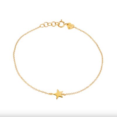 MARCO GERBELLA - BRACCIALE CATENA CON STELLINA A LASTRA MARCO GERBELLA - BRACCIALE CATENA CON STELLINA A LASTRA