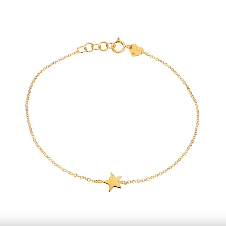 MARCO GERBELLA - BRACCIALE CATENA CON STELLINA A LASTRA