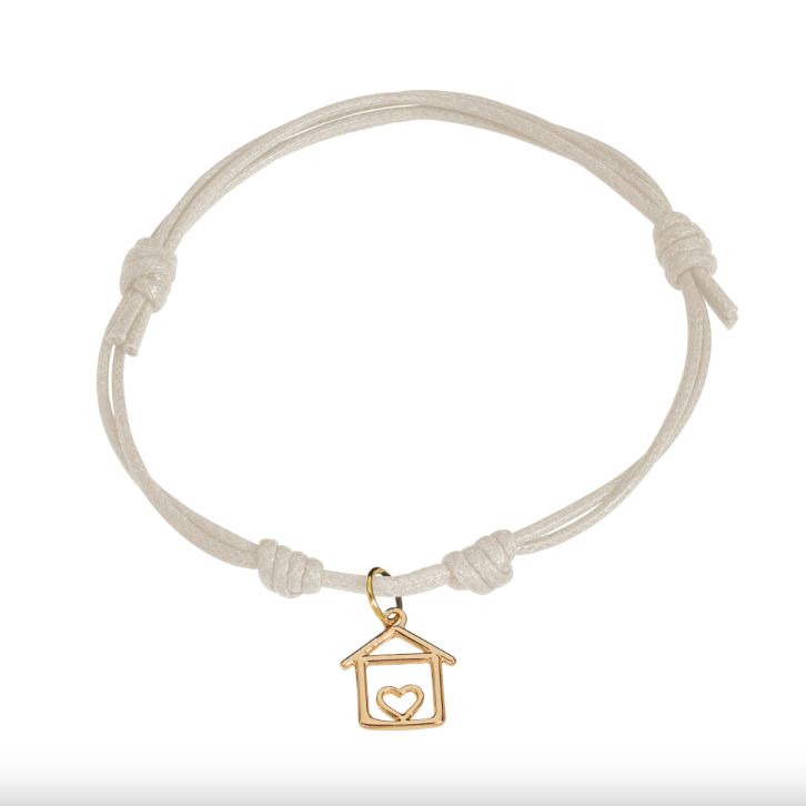 MARCO GERBELLA - BRACCIALE CORDINO CON CASA