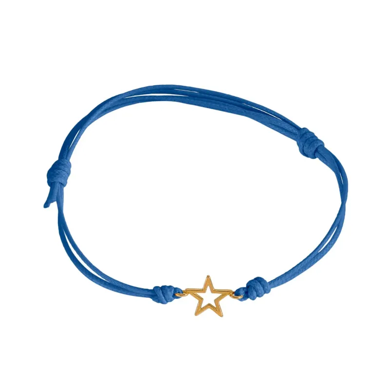 MARCO GERBELLA BRACCIALE CORDINO CON STELLA