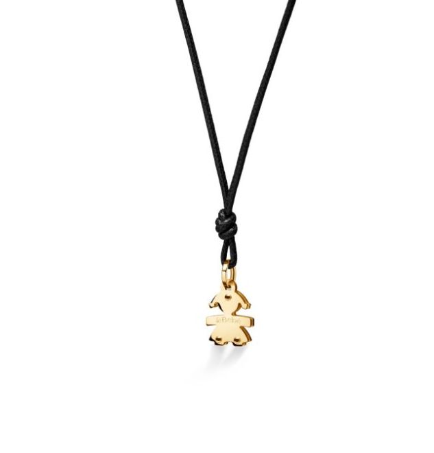 LE BEBE' - I MINI ♡ CIONDOLO BIMBA ORO GIALLO