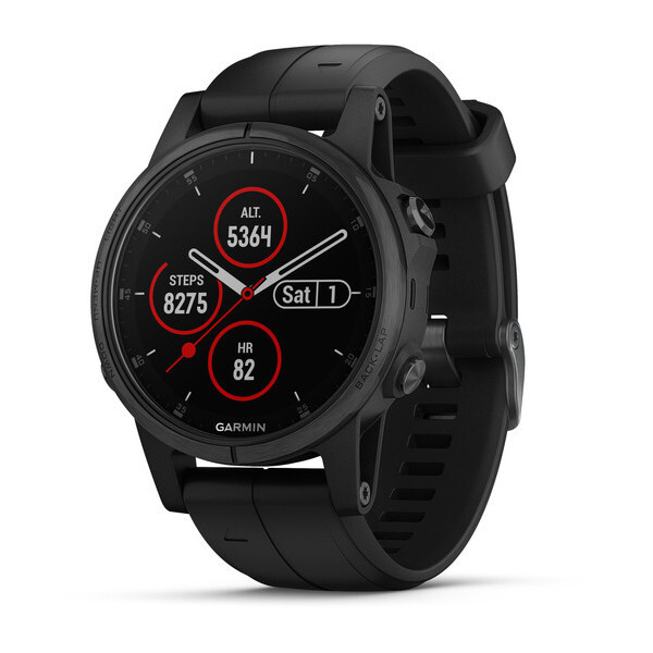 FENIX 5S PLUS BLACK GARMIN