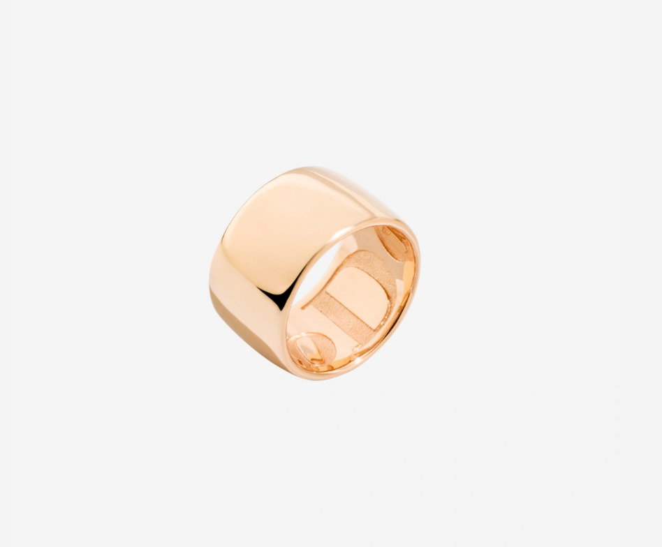 DODO ANELLO ESSENTIALS FASCIA ORO ROSA