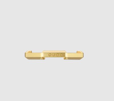 ANELLO GUCCI LINK TO LOVE A SPECCHIO ORO GIALLO ANELLO GUCCI LINK TO LOVE A SPECCHIO ORO GIALLO