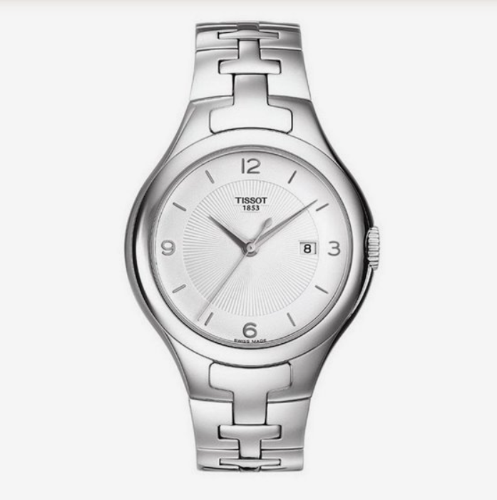 OROLOGIO TISSOT LADY T-TREND BIANCO 34MM CINTURINO IN ACCIAIO OROLOGIO TISSOT LADY T-TREND BIANCO 34MM CINTURINO IN ACCIAIO