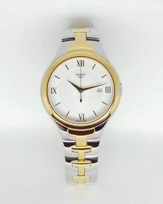OROLOGIO TISSOT LADY BIANCO 30MM CINTURINO ACCIAIO