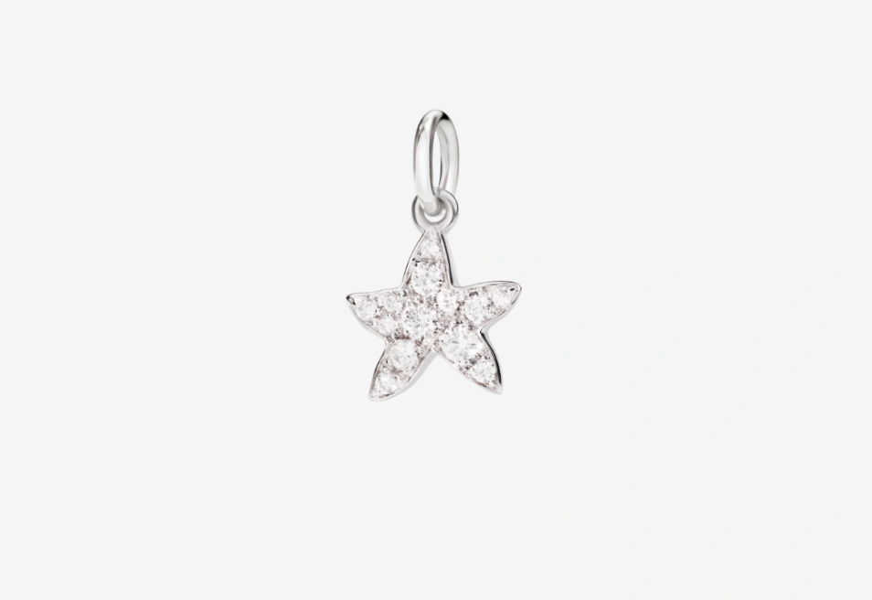 DODO CHARM STELLINA PREZIOSO ORO BIANCO
