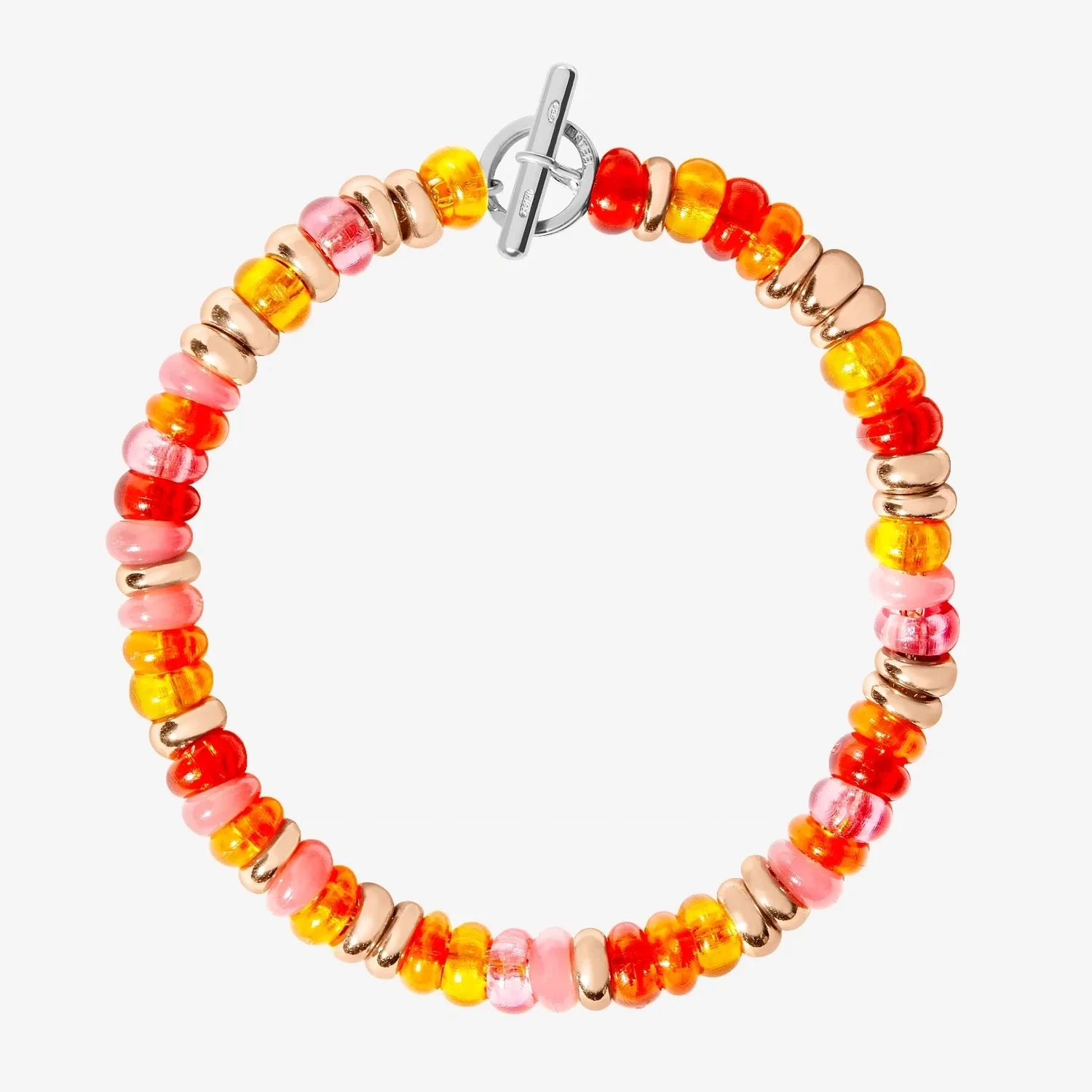 DODO BRACCIALE RONDELLE ORO ROSA DODO BRACCIALE RONDELLE ORO ROSA