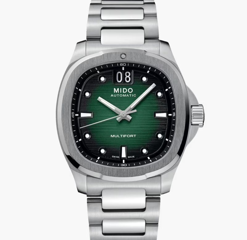 MIDO - MULTIFORT TV BIG DATE 40MM CINTURINO ACCIAIO