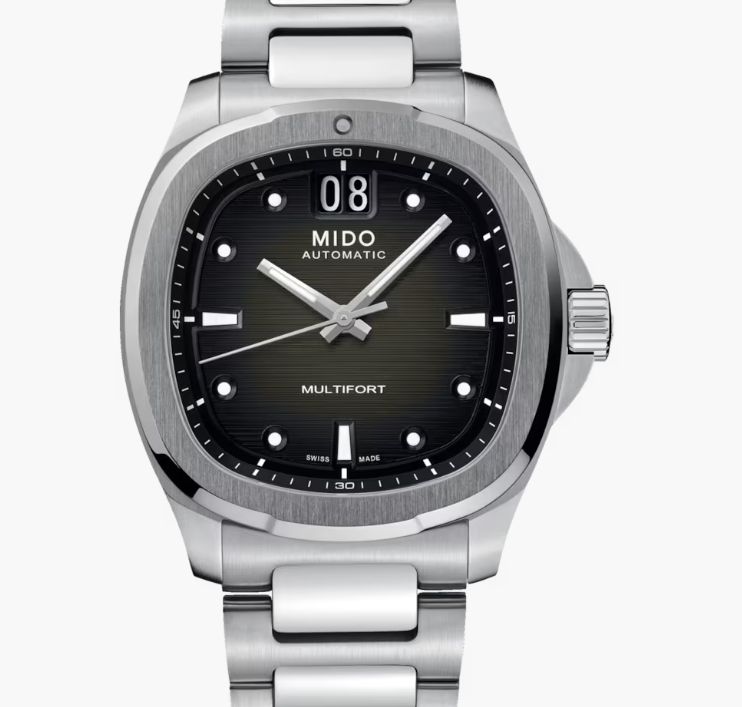 MIDO - MULTIFORT TV BIG DATE 40MM CINTURINO ACCIAIO