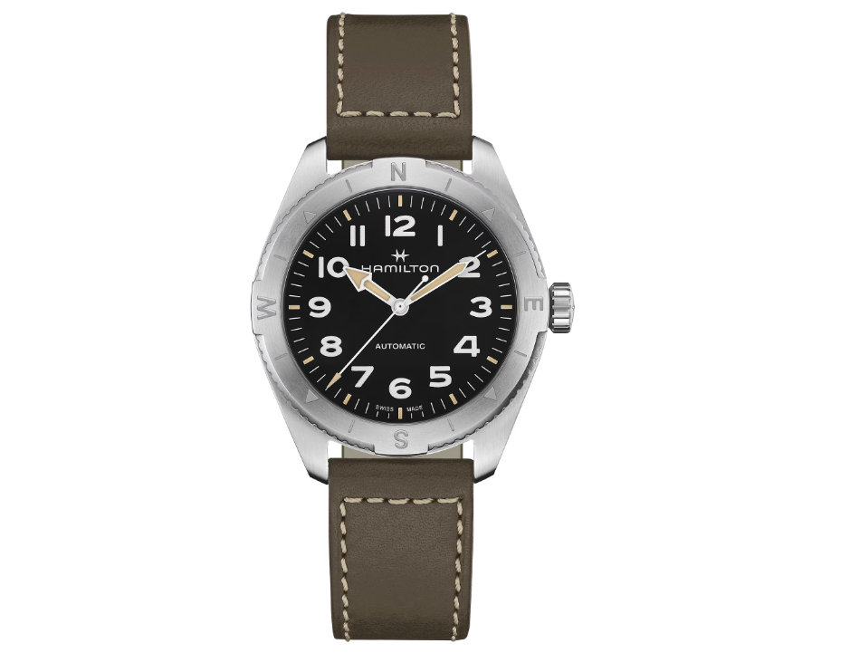 HAMILTON - KHAKI FIELD EXPEDITION AUTO 41mm CINTURINO IN PELLE HAMILTON - KHAKI FIELD EXPEDITION AUTO 41mm CINTURINO IN PELLE