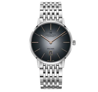 HAMILTON - AMERICAN CLASSIC INTRA-MATIC AUTO GRIGIO HAMILTON - AMERICAN CLASSIC INTRA-MATIC AUTO GRIGIO