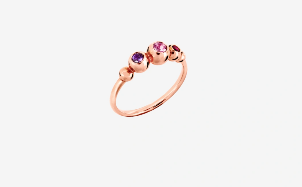 DODO - ANELLO 3 BOLLICINE