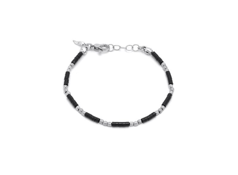 GIOVANNI RASPINI - Bracciale Onice E Dadini GIOVANNI RASPINI - Bracciale Onice E Dadini