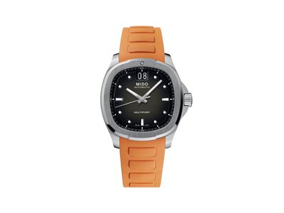 MIDO - MULTIFORT TV BIG DATE GIRGIO 40MM CINTURINO IN GOMMA MIDO - MULTIFORT TV BIG DATE GIRGIO 40MM CINTURINO IN GOMMA