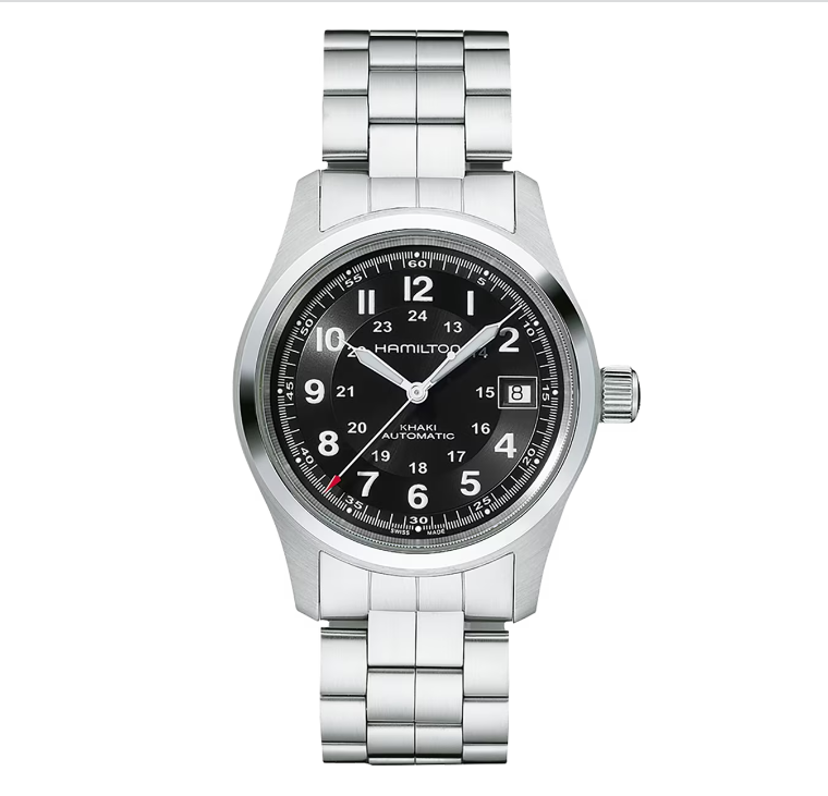 HAMILTON - KHAKI FIELD AUTO NERO 38mm