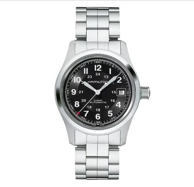 HAMILTON - KHAKI FIELD AUTO NERO 38MM HAMILTON - KHAKI FIELD AUTO NERO 38MM