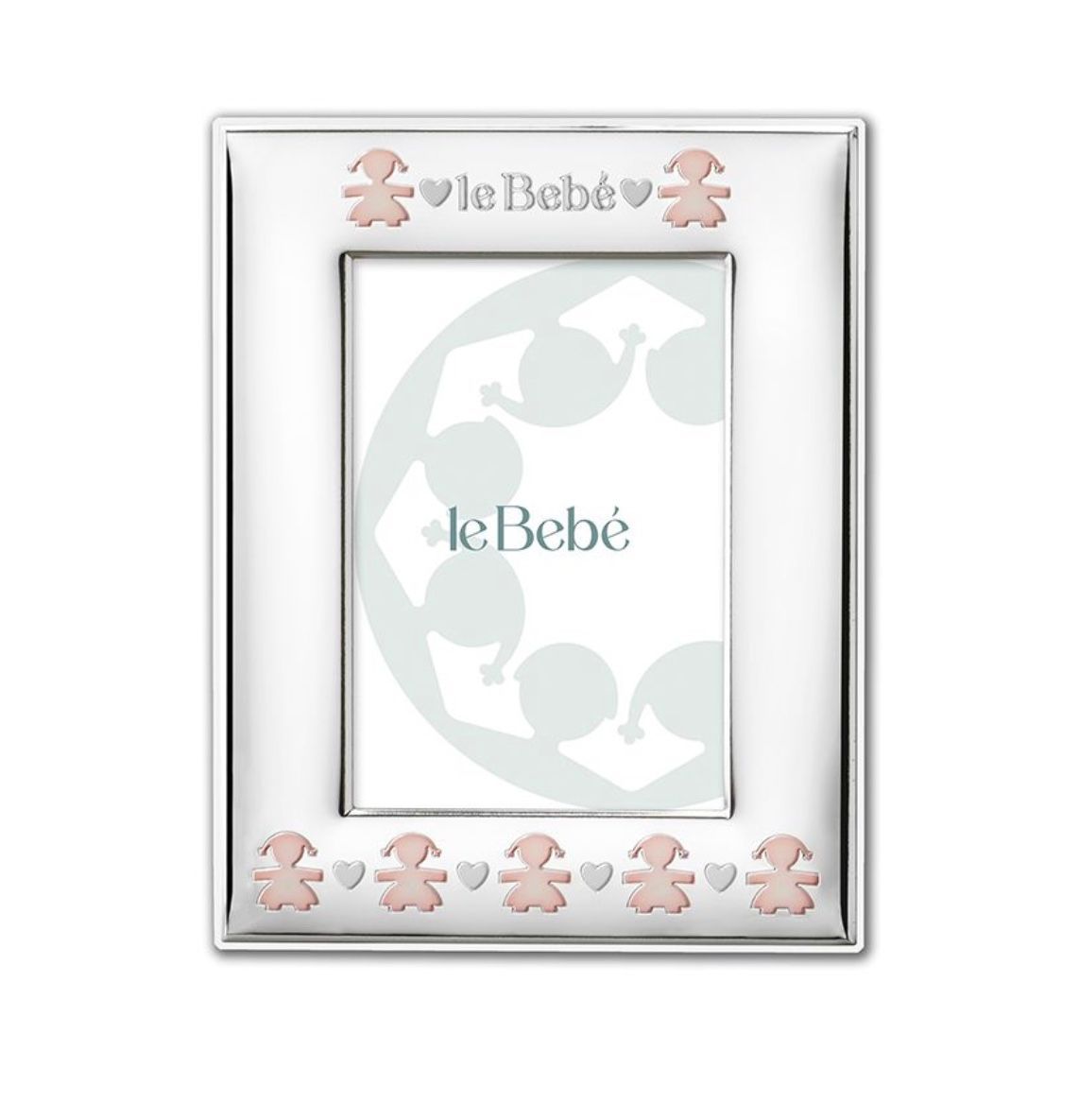 LE BEBE' CORNICE PER FOTO SAGOMA BIMBA LE BEBE' CORNICE PER FOTO SAGOMA BIMBA
