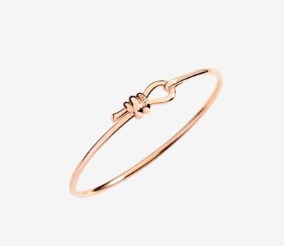 DoDo BRACCIALE BANGLE NODO ORO ROSA DoDo BRACCIALE BANGLE NODO ORO ROSA