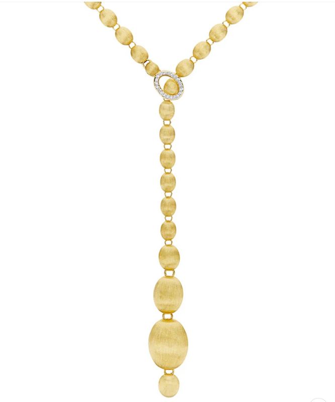 NANIS GIOIELLI COLLANA ICONICA IVY LUNGA ORO E DIAMANTI