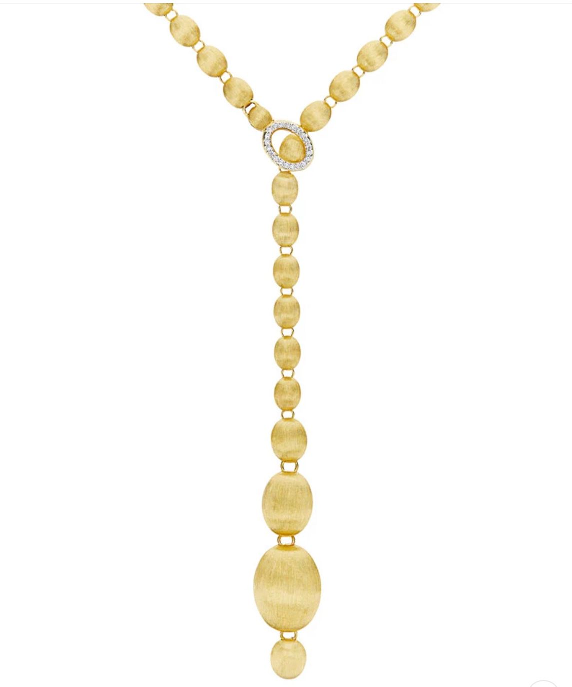 NANIS GIOIELLI COLLANA ICONICA IVY CORTA ORO GIALLO E DIAMANTI