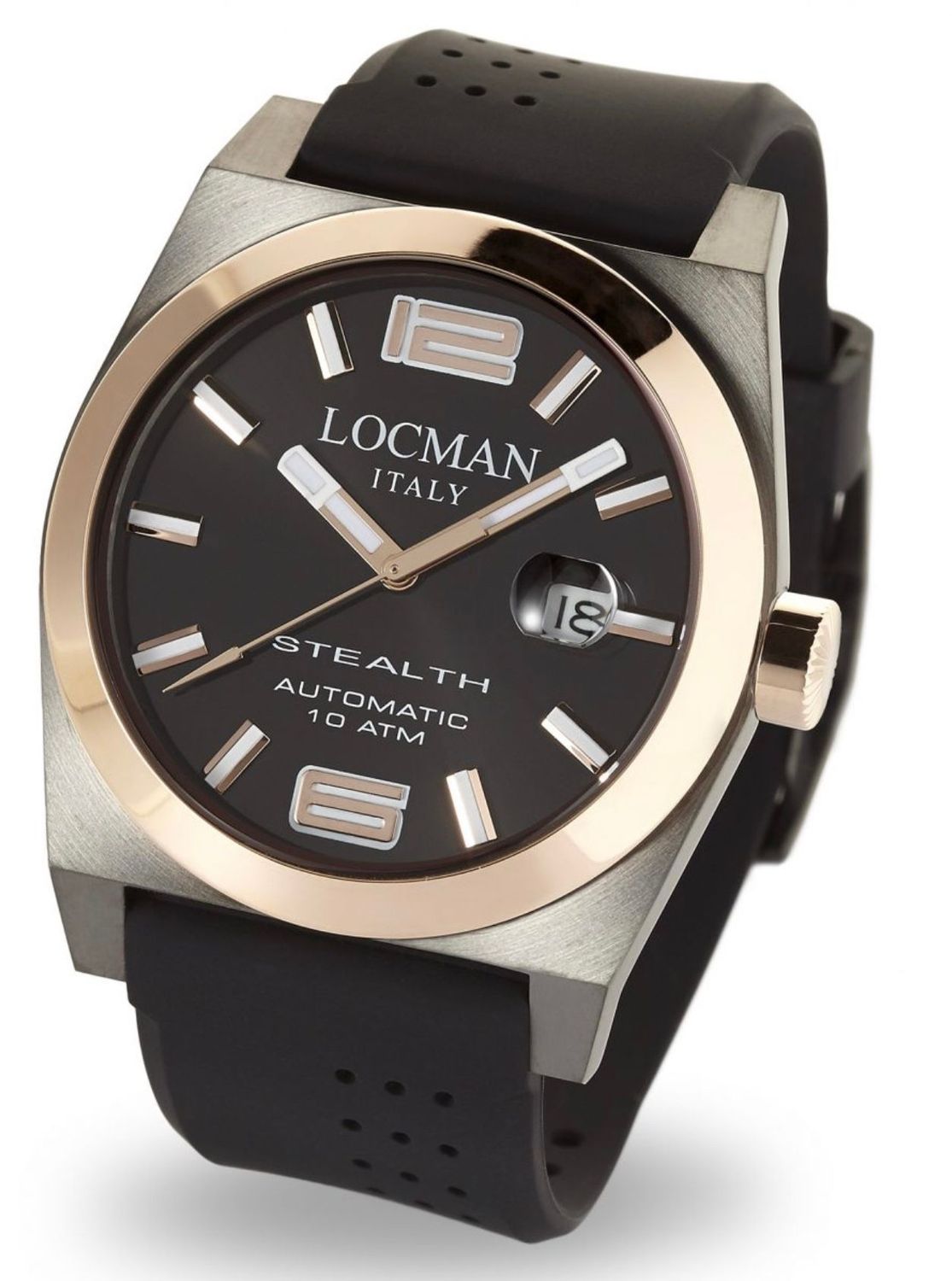 LOCMAN STEALTH AUTOMATIC 43 MM TRATTAMENTO PVD ORO ROSA