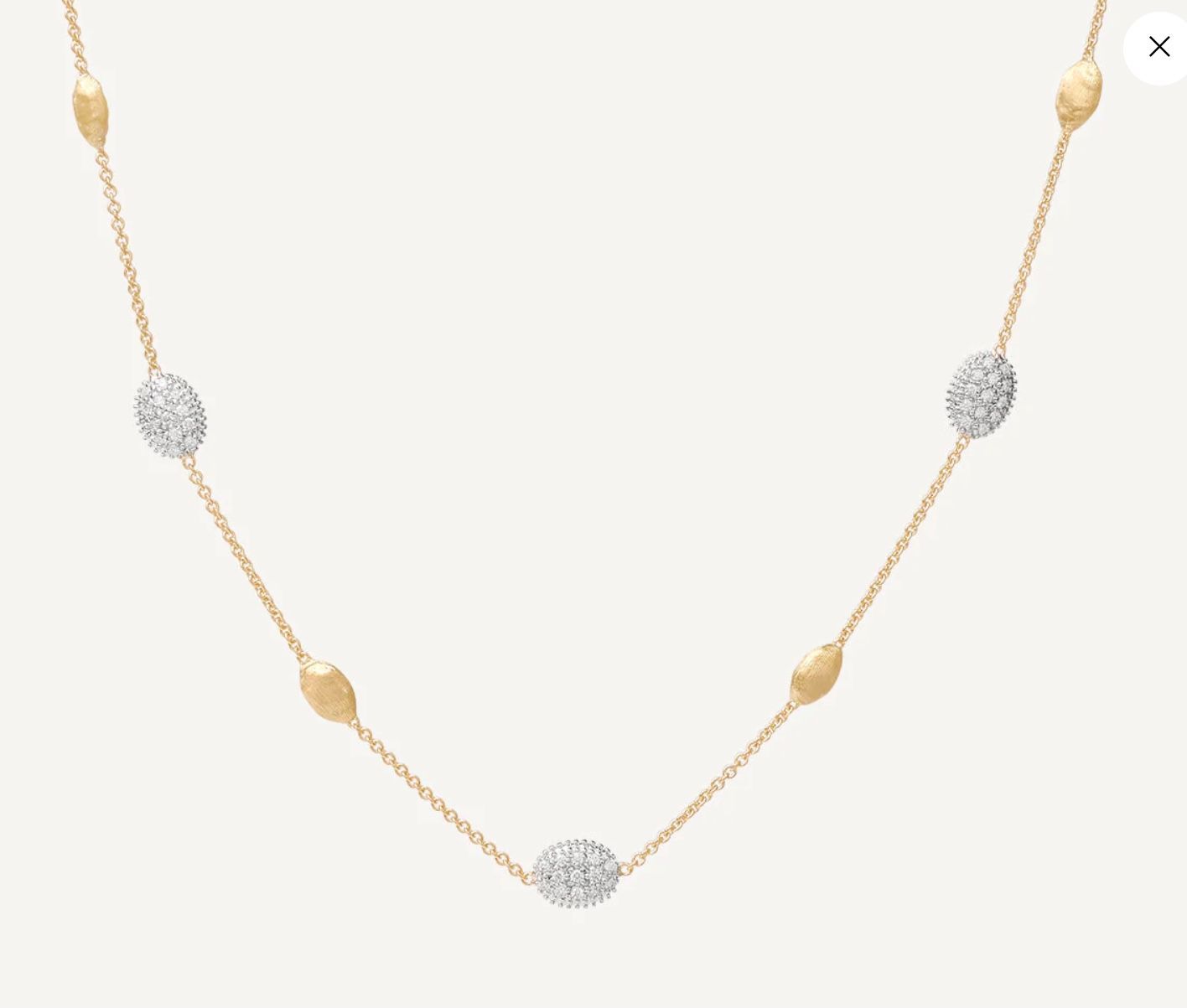 MARCO BICEGO COLLIER SIVIGLIA ORO GIALLO E DIAMANTI MARCO BICEGO COLLIER SIVIGLIA ORO GIALLO E DIAMANTI