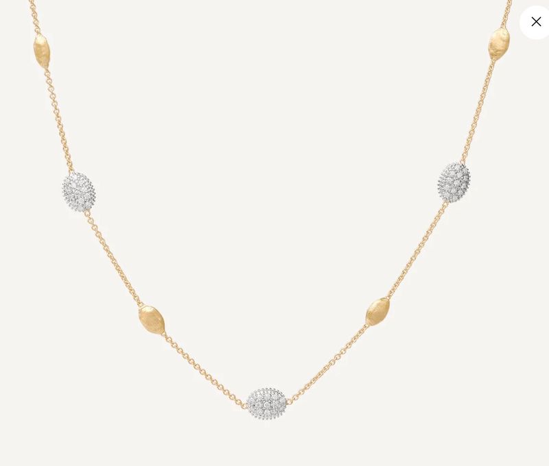 MARCO BICEGO COLLIER SIVIGLIA ORO GIALLO E DIAMANTI MARCO BICEGO COLLIER SIVIGLIA ORO GIALLO E DIAMANTI