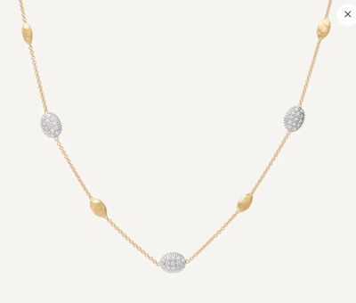MARCO BICEGO COLLIER SIVIGLIA ORO GIALLO E DIAMANTI MARCO BICEGO COLLIER SIVIGLIA ORO GIALLO E DIAMANTI