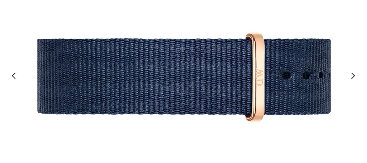 DANIEL WELLINGTON CINTURINO NATO - ORO ROSA DANIEL WELLINGTON CINTURINO NATO - ORO ROSA