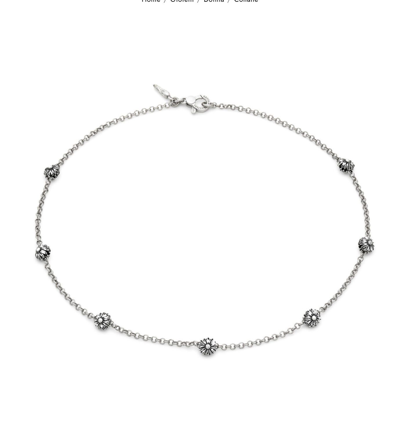 GIOVANNI RASPINI  COLLANA MARGHERITA LUCE