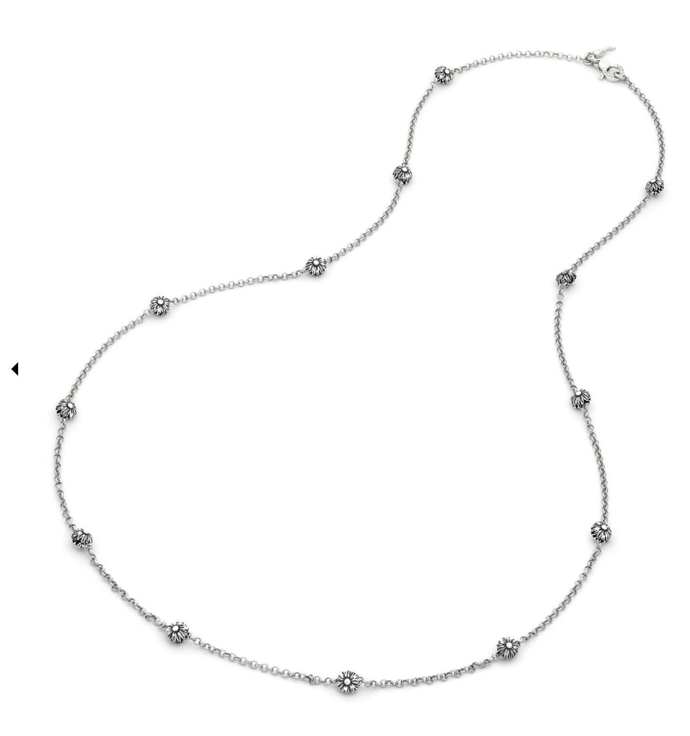 GIOVANNI RASPINI COLLANA LUNGA  MARGHERITA LUCE