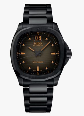 MIDO - MULTIFORT TV BIG DATE GRIGIO 40MM CINTURINO IN ACCIAIO MIDO - MULTIFORT TV BIG DATE GRIGIO 40MM CINTURINO IN ACCIAIO