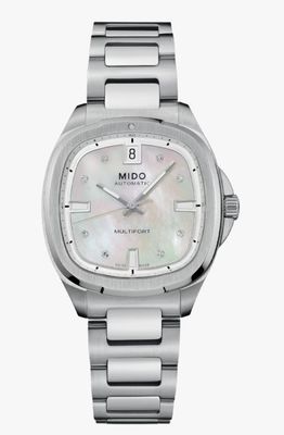 MIDO - MULTIFORT TV CHRONOGRAPH 35MM CINTURINO ACCIAIO