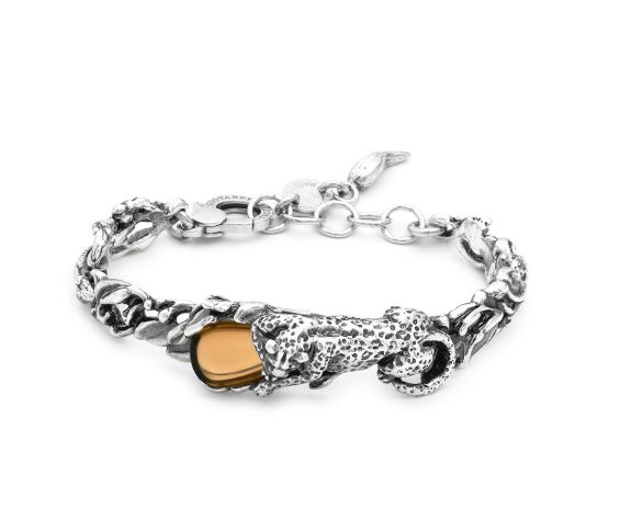 Giovanni Raspini Bracciale goccia leopardo