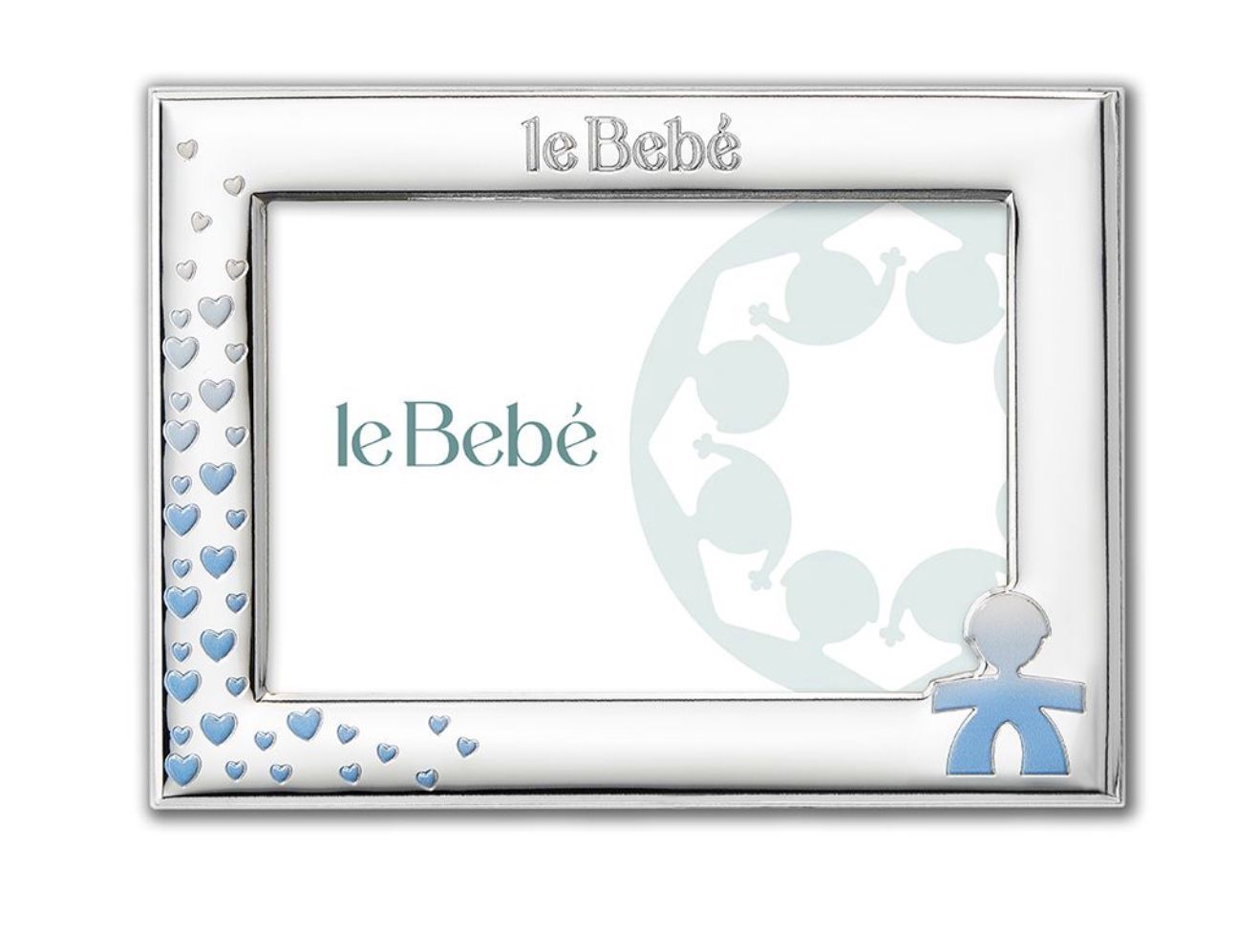 LE BEBE' CORNICE PER FOTO SAGOMA BIMBO 15x10 CM LE BEBE' CORNICE PER FOTO SAGOMA BIMBO 15x10 CM