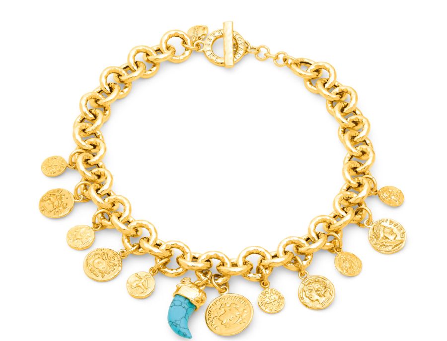 Giovanni Raspini collana pueblo monete