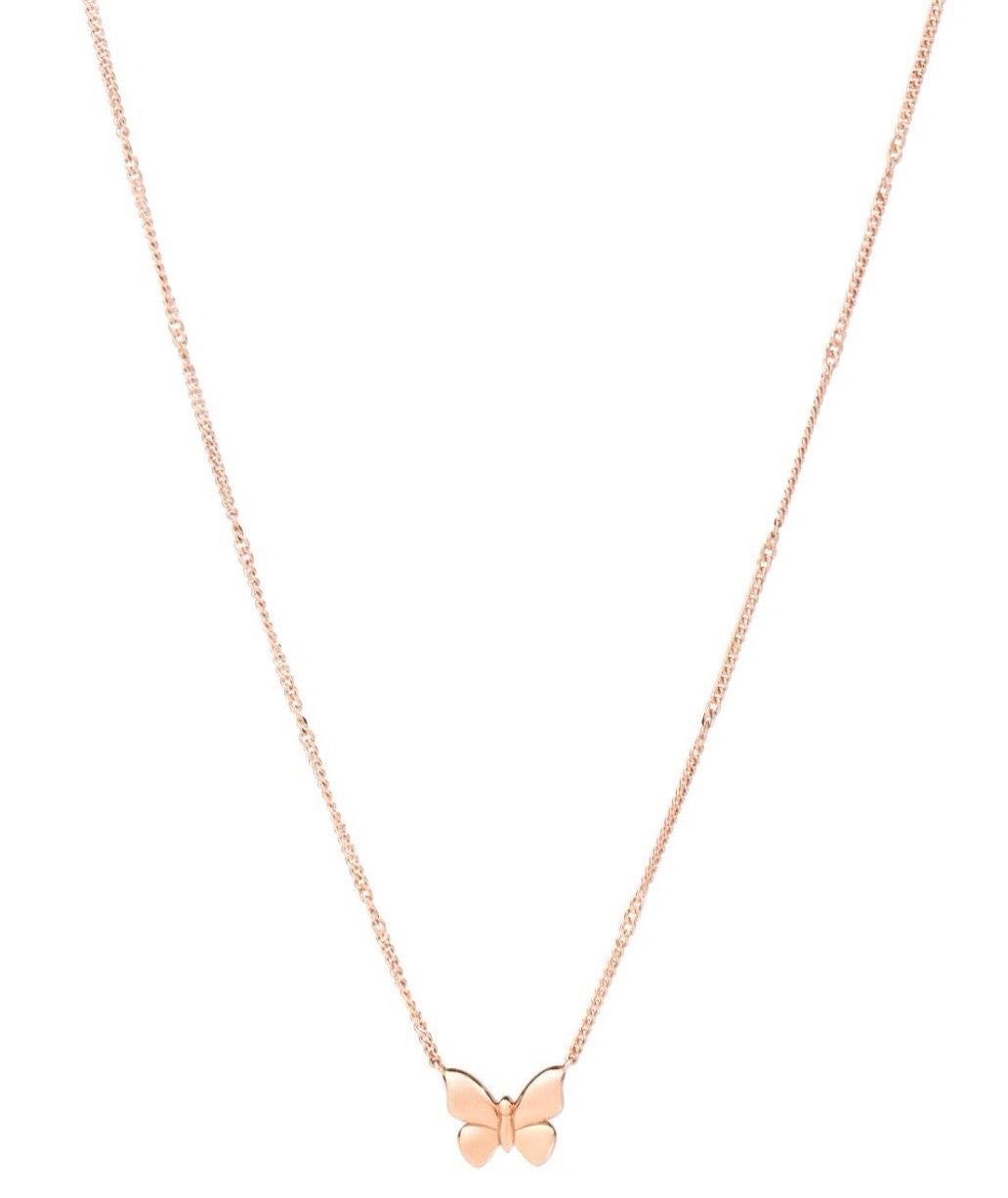 DODO COLLANA FARFALLA ORO ROSA DODO COLLANA FARFALLA ORO ROSA