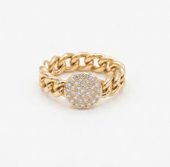 CRIVELLI ANELLO GROUMETTE ORO ROSA E DIAMANTI CRIVELLI ANELLO GROUMETTE ORO ROSA E DIAMANTI