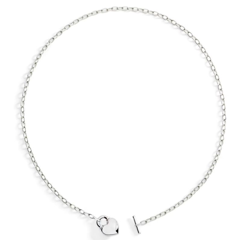 DODO COLLANA CUORE BOLD ARGENTO