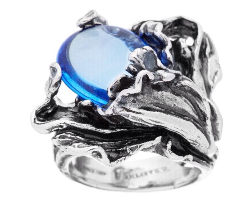 GIOVANNI RASPINI ANELLO ORCHIDEA BLU