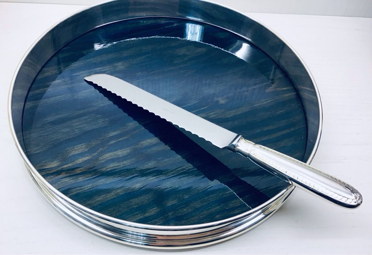 COLTELLO PANETTONE ARGENTO