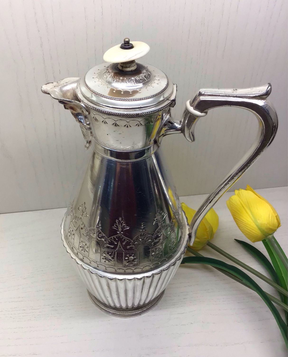 CAFFETTIERA D’EPOCA INGLESE